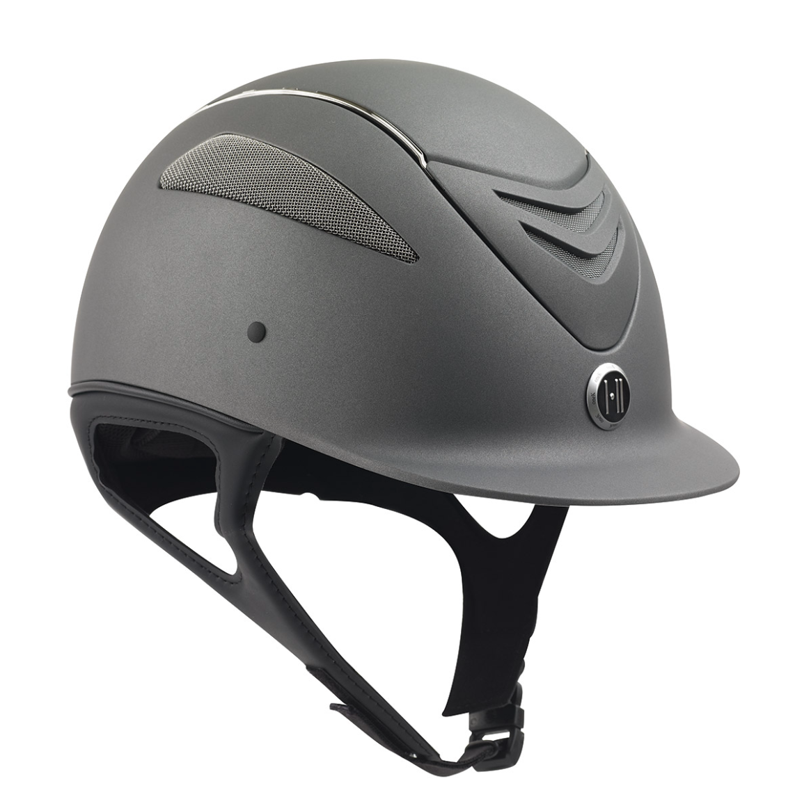 One K Defender Chrome Stripe Helmet