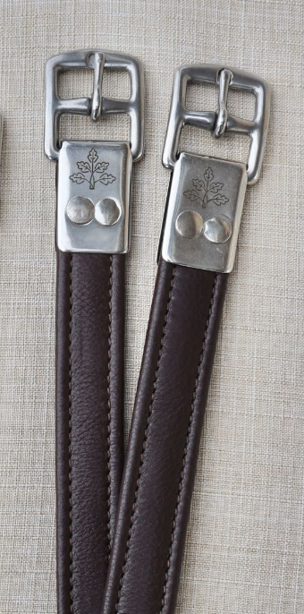 Black Oak 7/8" Calf Lined Leathers