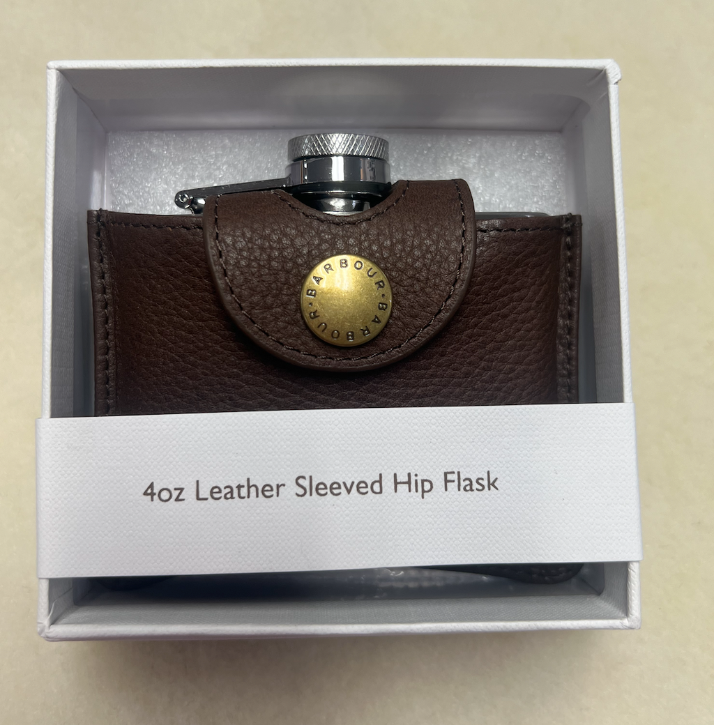 Barbour 4oz Hip Flask