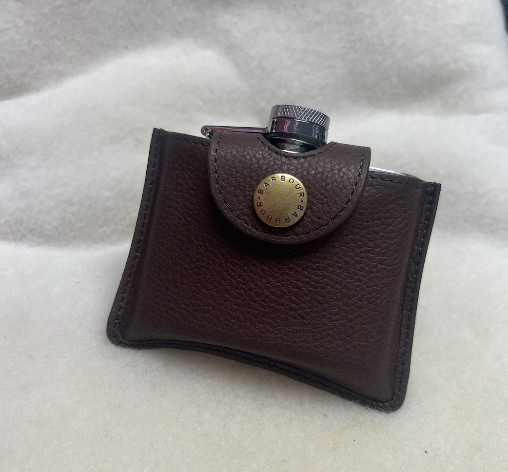 Barbour 4oz Hip Flask