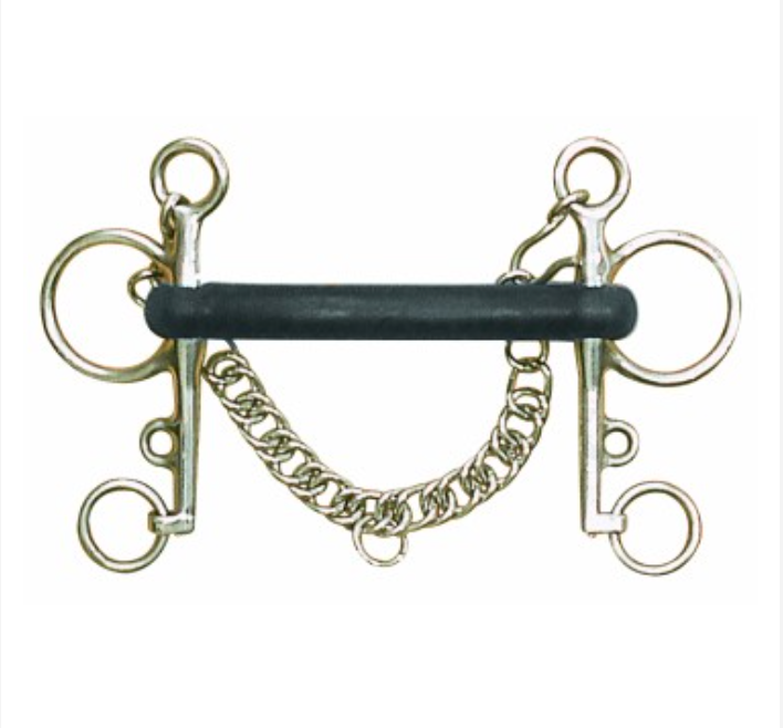 Centaur® Mullen Mouth Hard Rubber Pelham