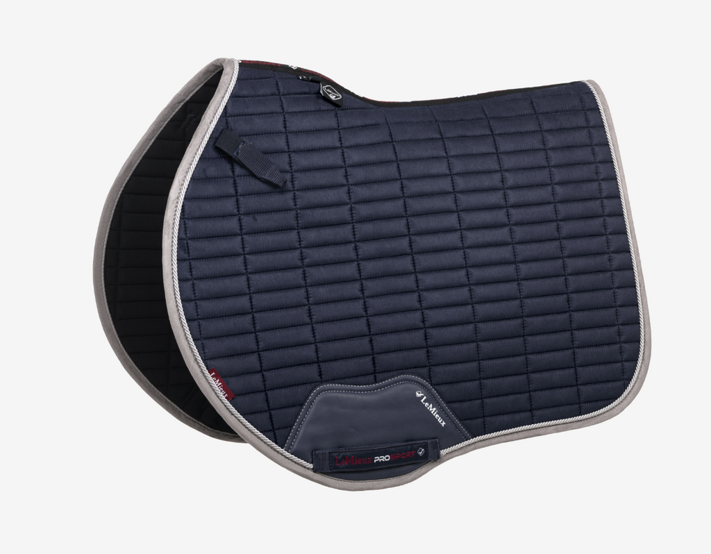 LeMieux Suede Eurojump Square Pad
