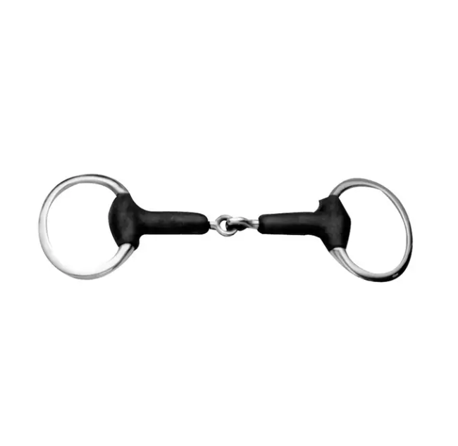 Rubber Mouth Eggbutt Snaffle