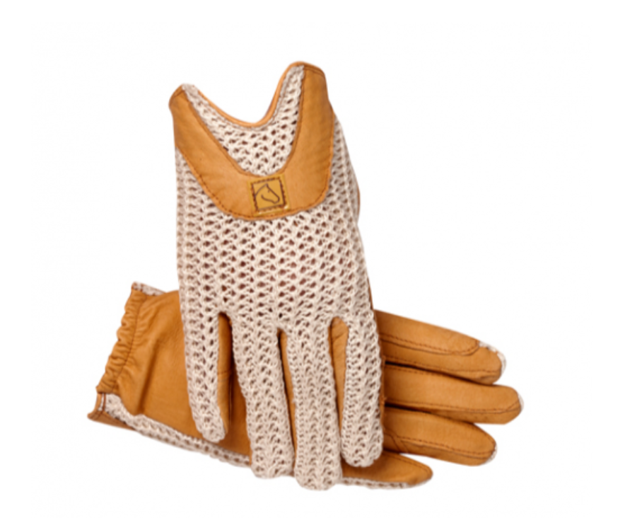 SSG Lycrochet Horseshoe Back Glove