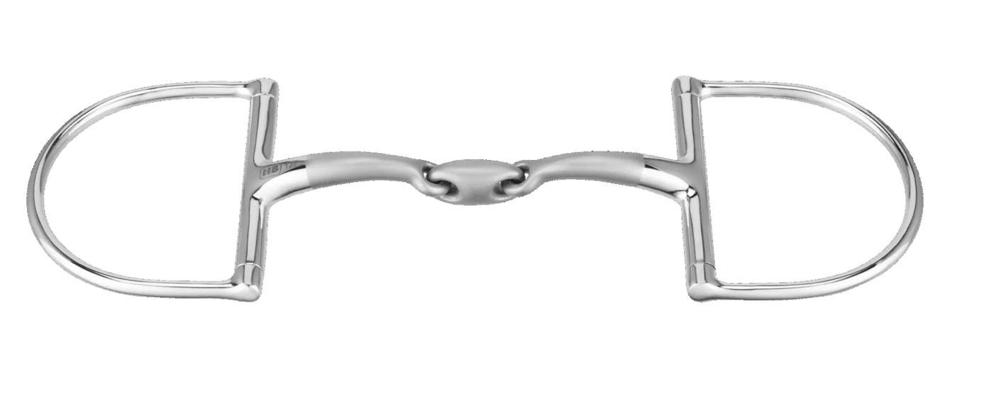 Herm Sprenger Satinox D-Ring Double Jointed