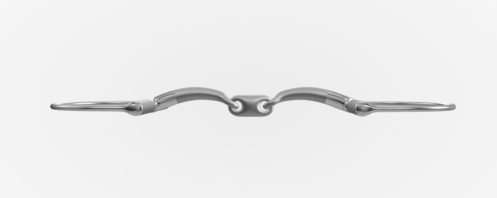Herm Sprenger Satinox D-Ring Double Jointed