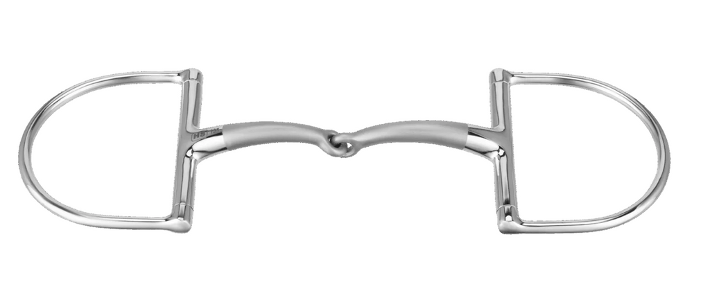 Herm Sprenger Satinox D-Ring Single Jointed Bit