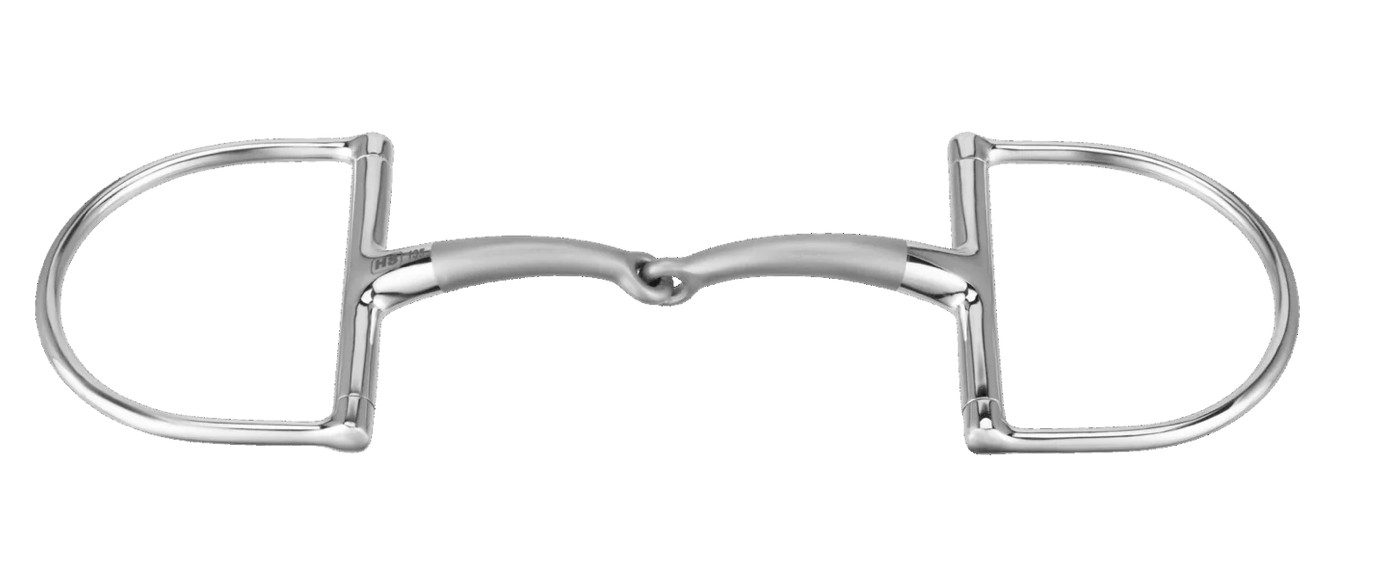 Herm Sprenger Satinox D-Ring Single Jointed Bit