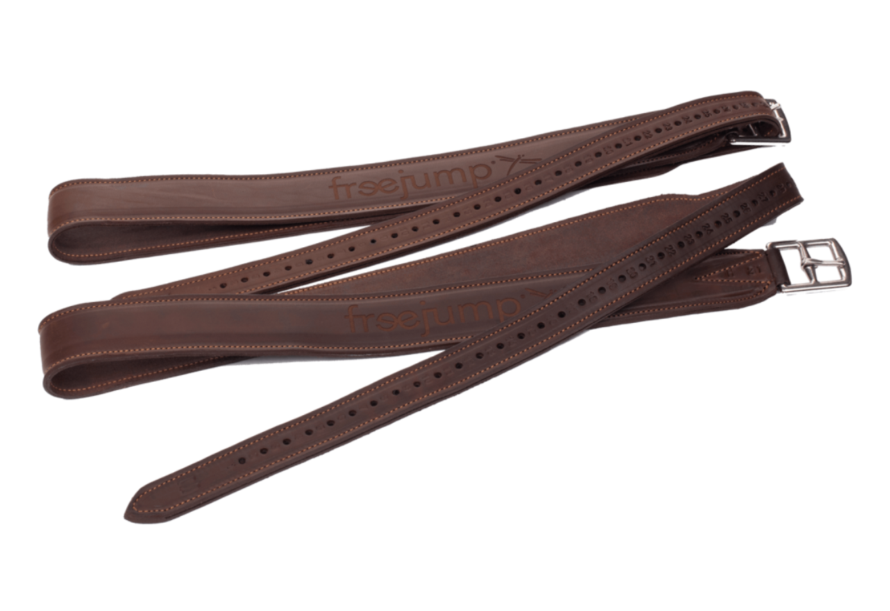 FreeJump Wide Stirrup Leathers